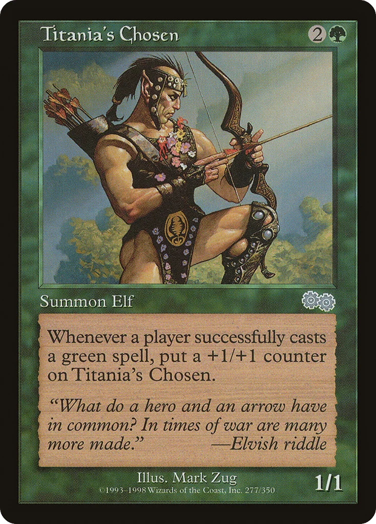 Titania's Chosen · Urza's Saga
