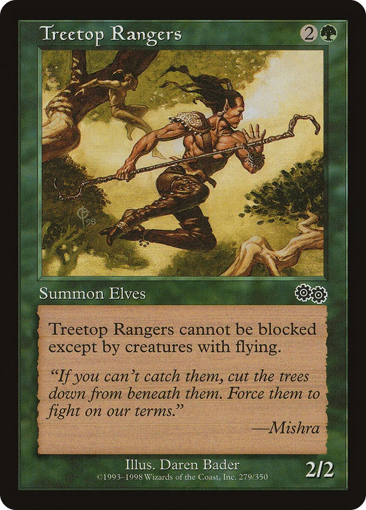 Treetop Rangers · Urza's Saga