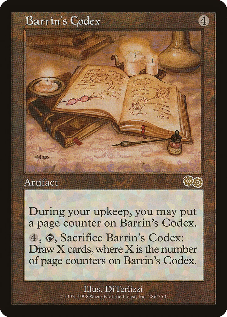 Barrin's Codex · Urza's Saga
