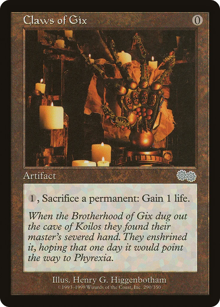 Claws of Gix · Urza's Saga