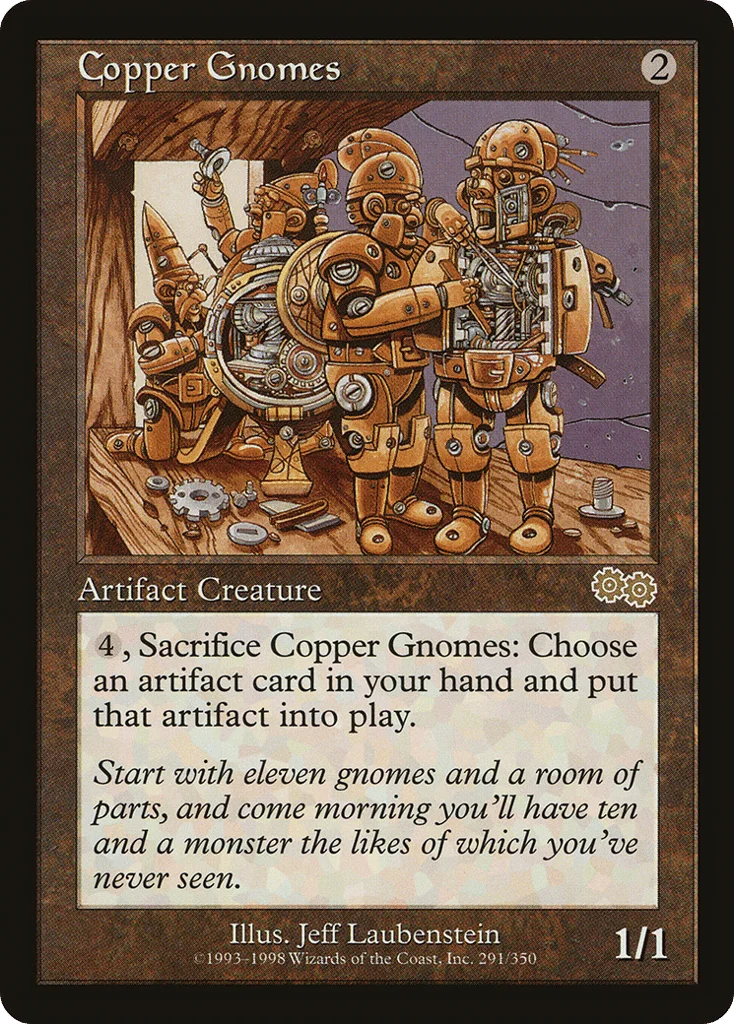 Copper Gnomes · Urza's Saga