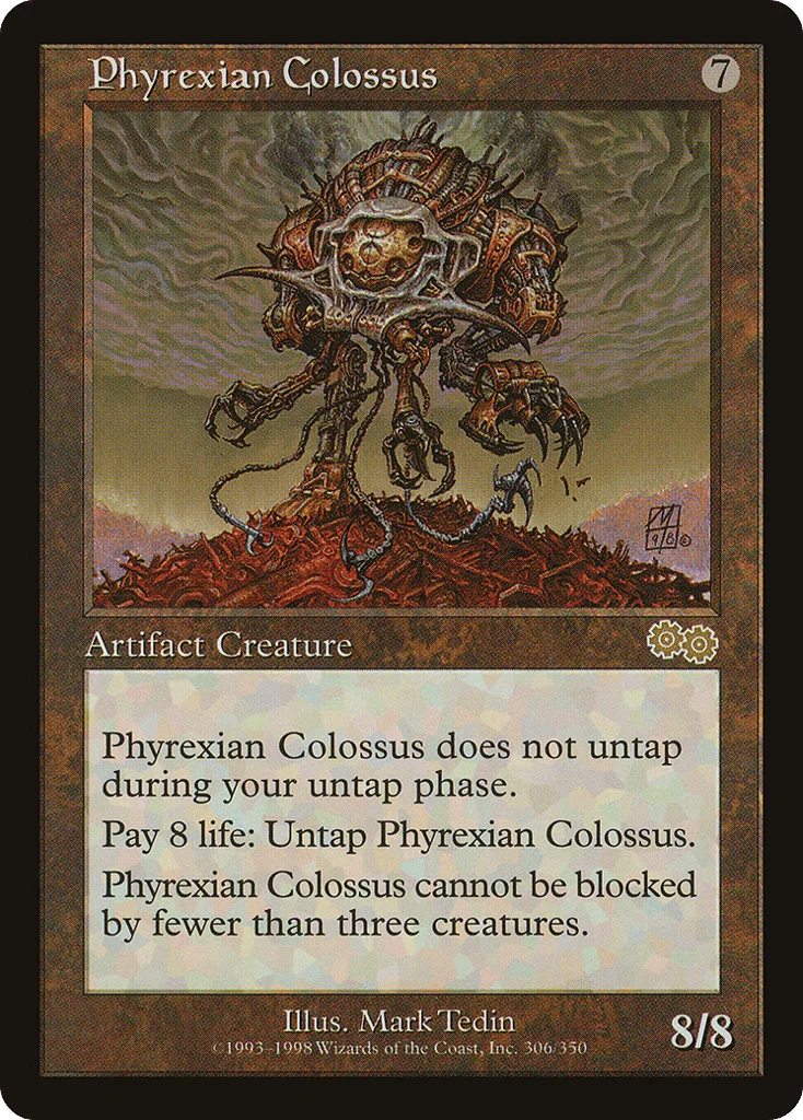 Phyrexian Colossus · Urza's Saga