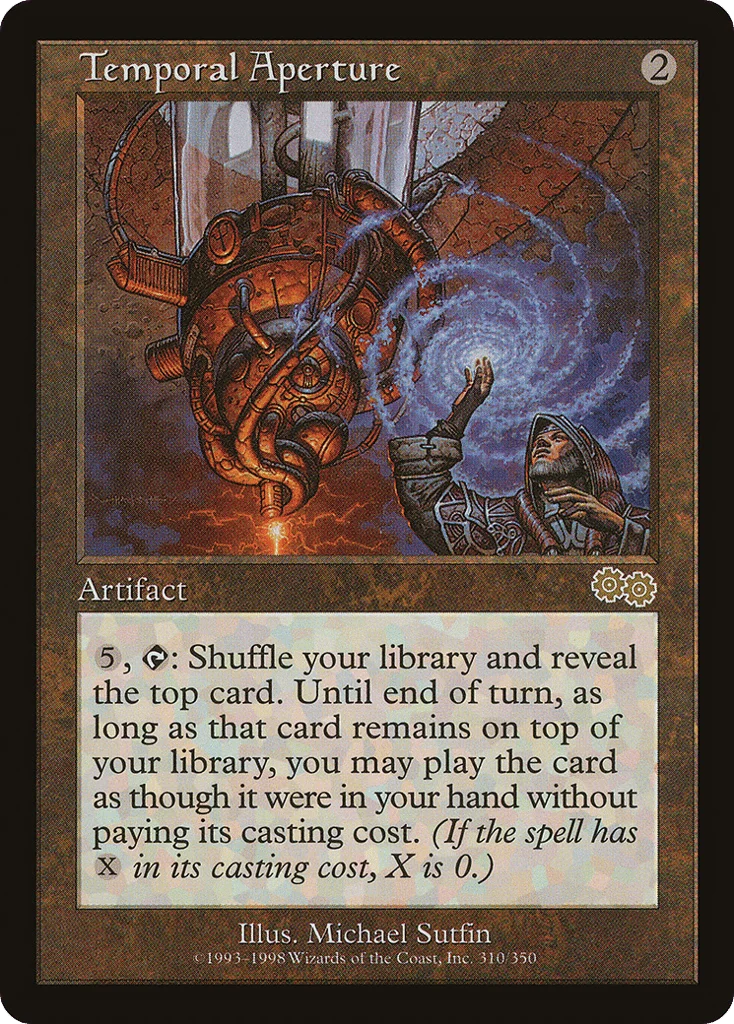 Temporal Aperture · Urza's Saga