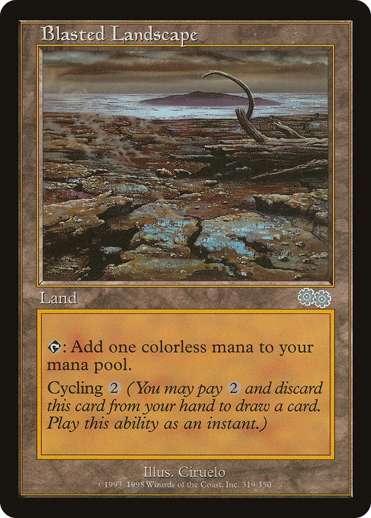 Blasted Landscape · Urza's Saga