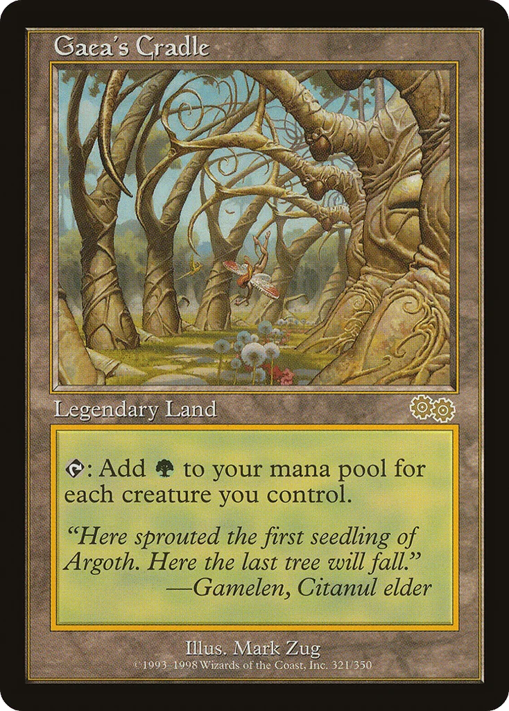 Gaea's Cradle · Urza's Saga