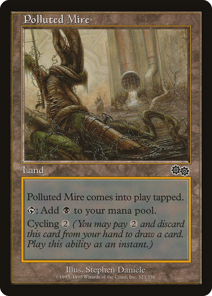 Polluted Mire · Urza's Saga