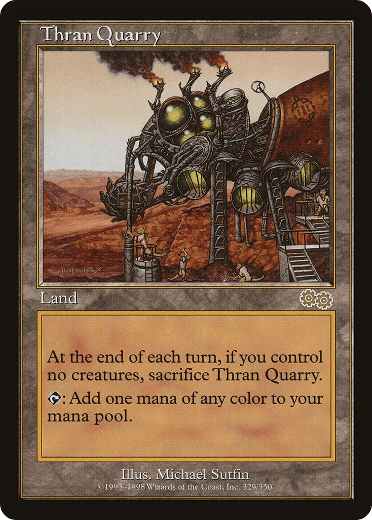 Thran Quarry · Urza's Saga