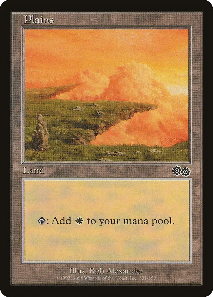 Plains · Urza's Saga