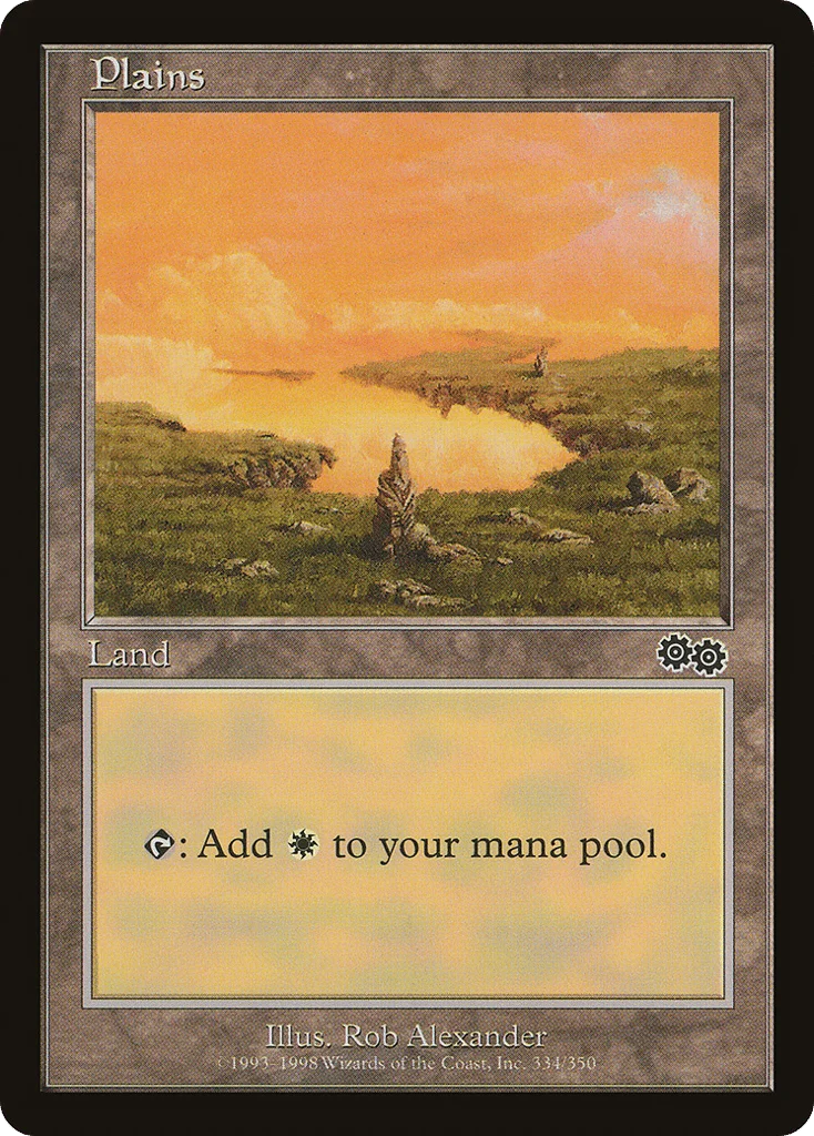 Plains · Urza's Saga