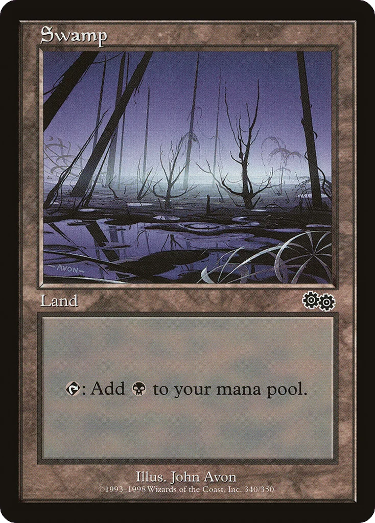 Swamp · Urza's Saga