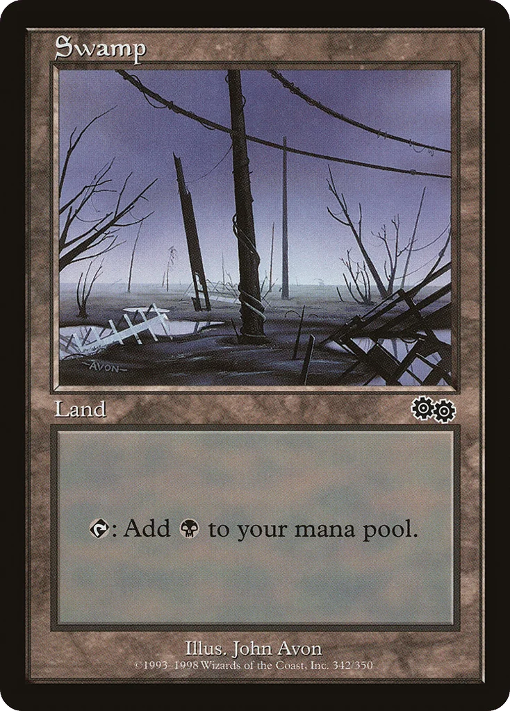 Swamp · Urza's Saga