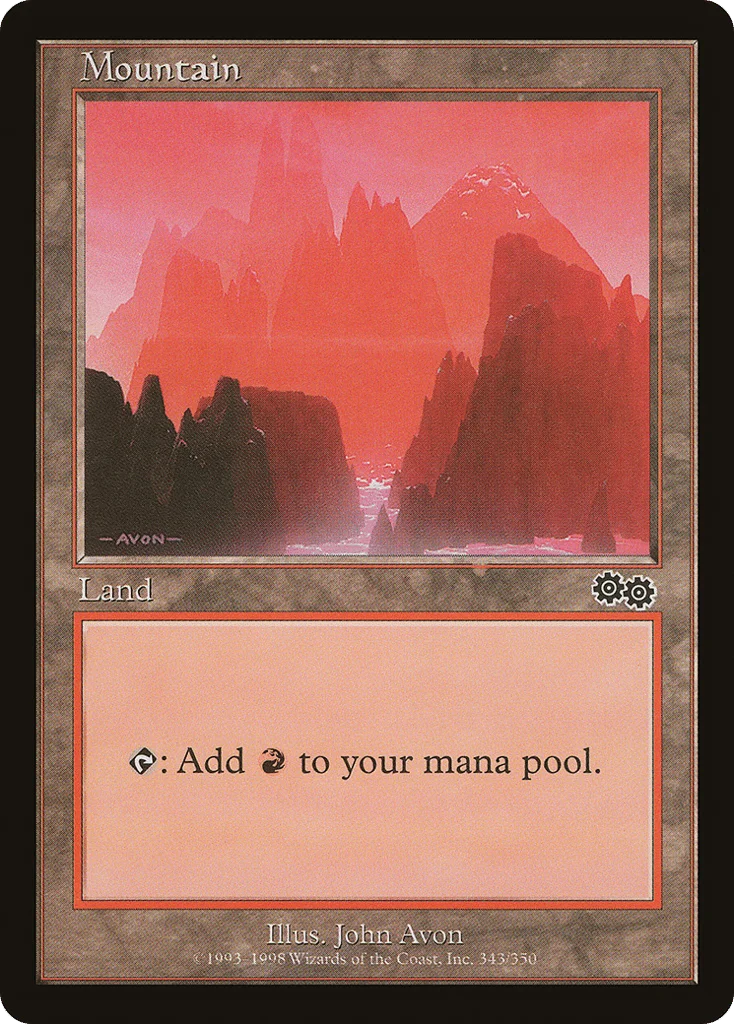 Mountain · Urza's Saga