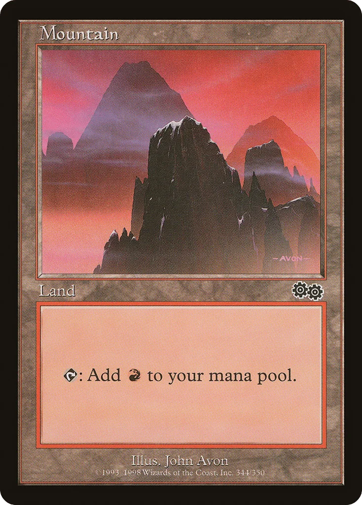 Mountain · Urza's Saga