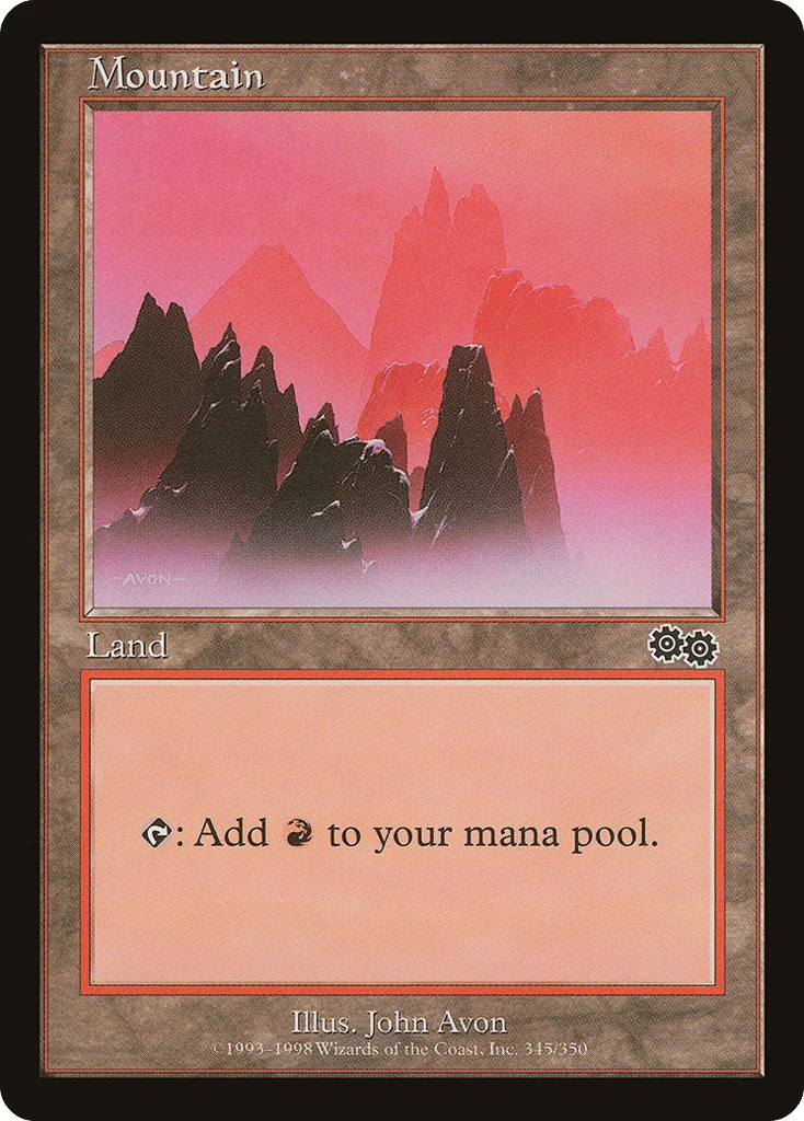 Mountain · Urza's Saga