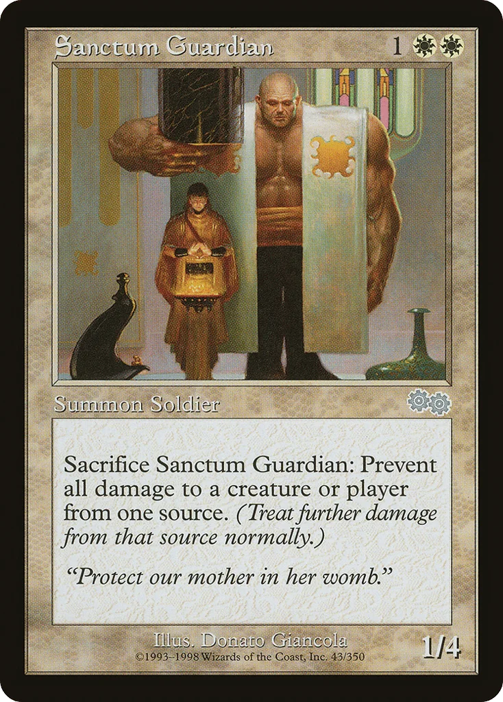 Sanctum Guardian · Urza's Saga