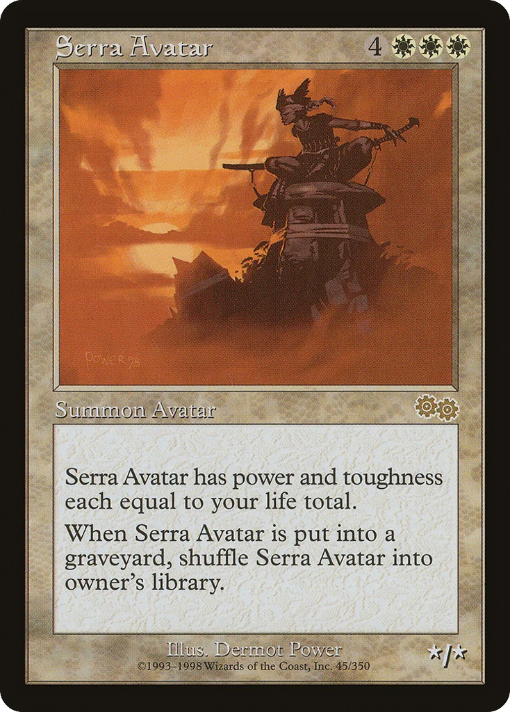 Serra Avatar · Urza's Saga