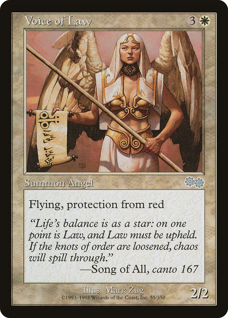 Voice of Law · Urza's Saga