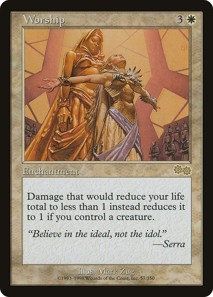 Worship · Urza's Saga