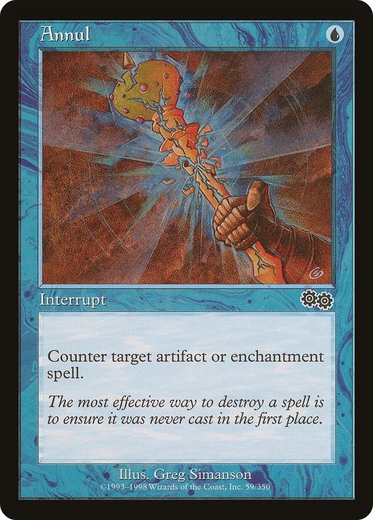 Annul · Urza's Saga