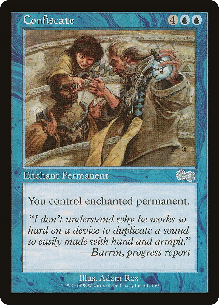 Confiscate · Urza's Saga