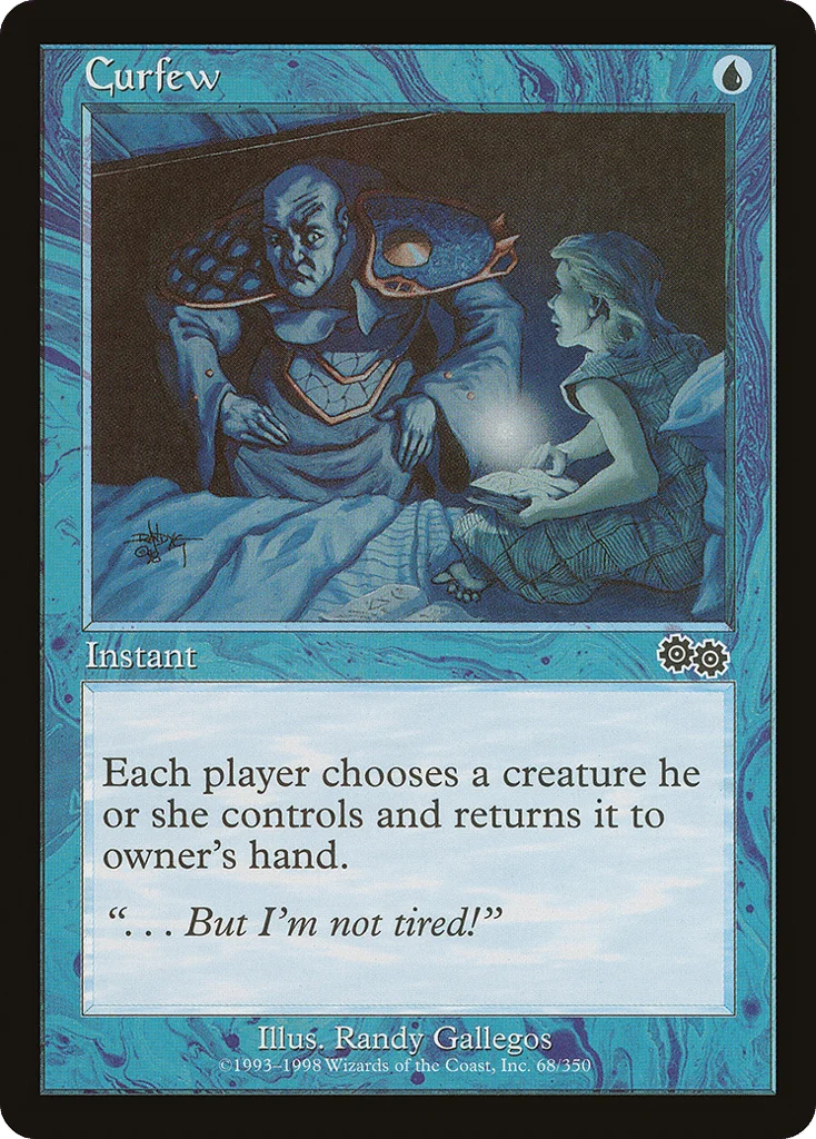 Curfew · Urza's Saga