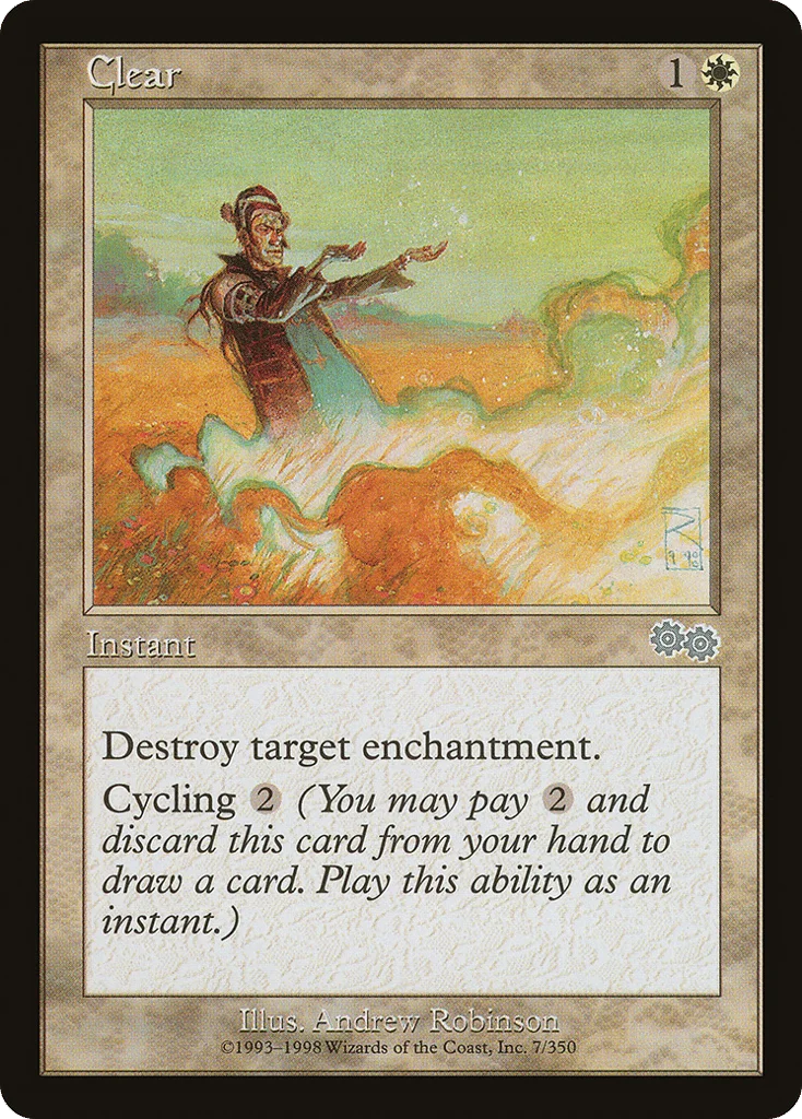 Clear · Urza's Saga
