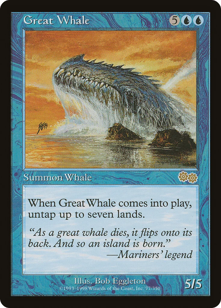 Great Whale · Urza's Saga