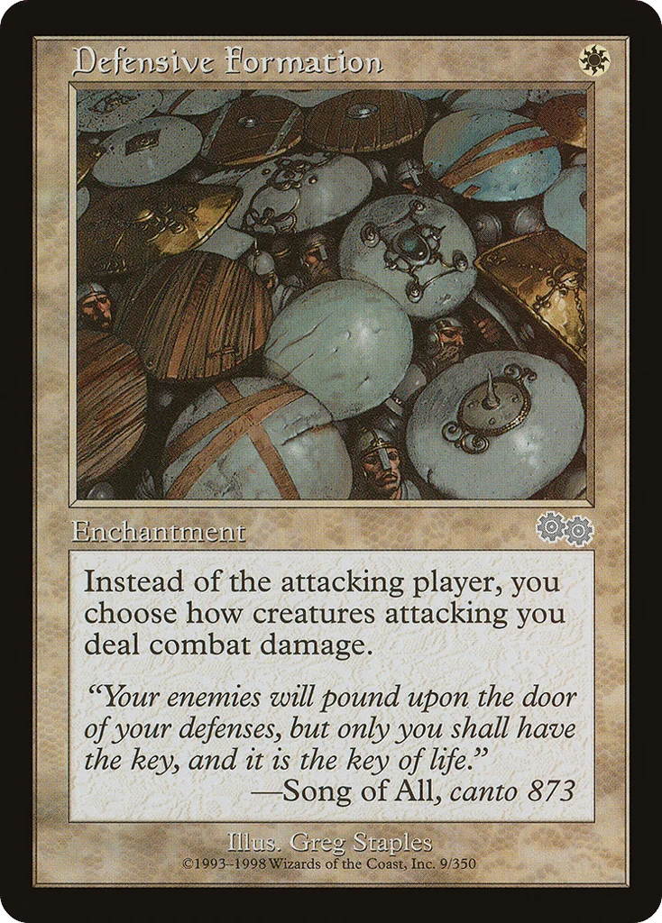 Defensive Formation · Urza's Saga