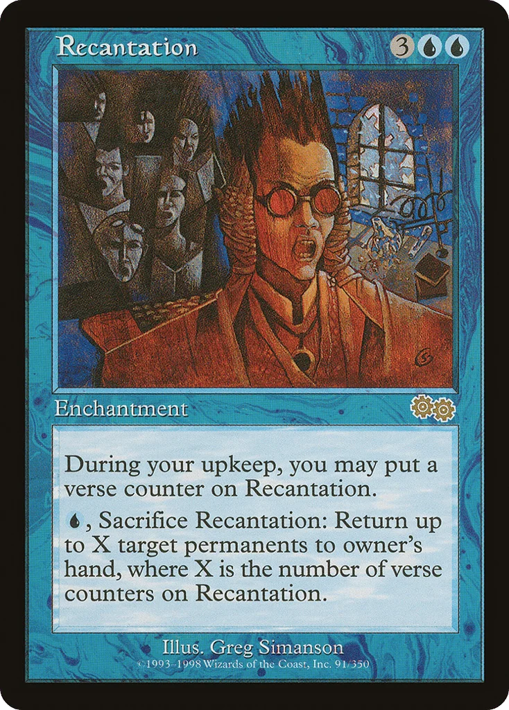 Recantation · Urza's Saga