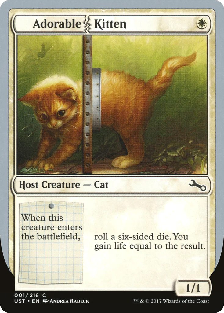 Adorable Kitten · Unstable