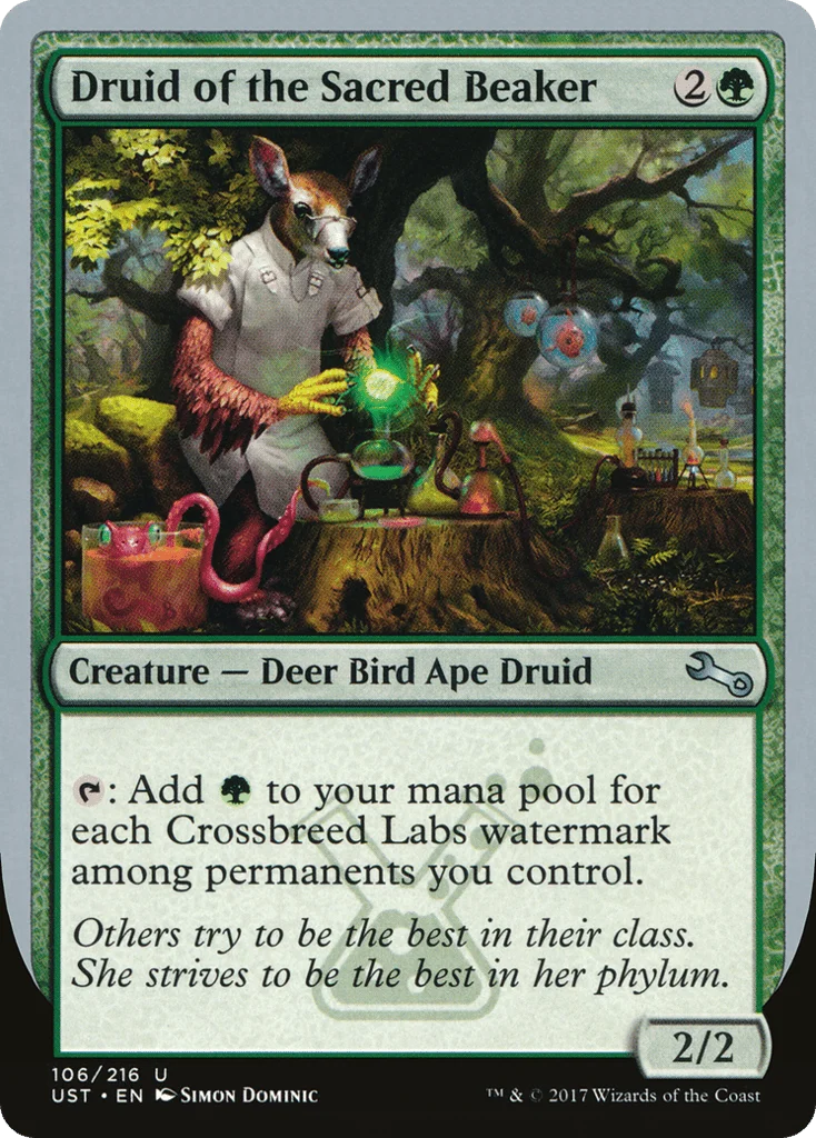 Druid of the Sacred Beaker · Unstable