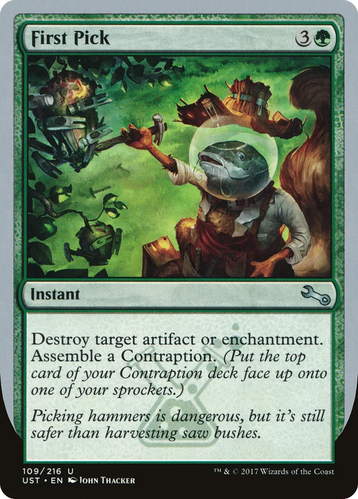 First Pick · Unstable