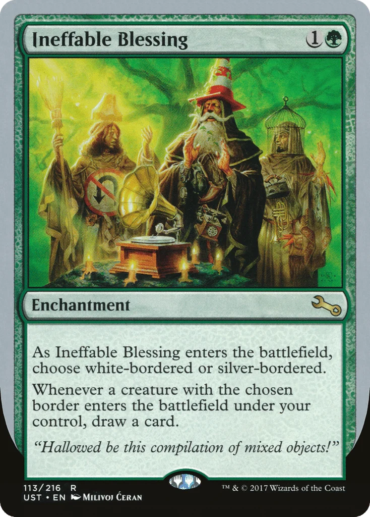Ineffable Blessing · Unstable