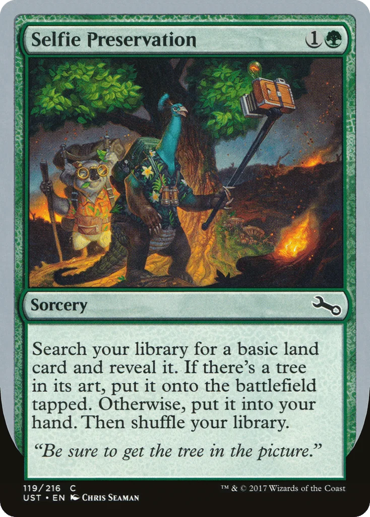 Selfie Preservation · Unstable
