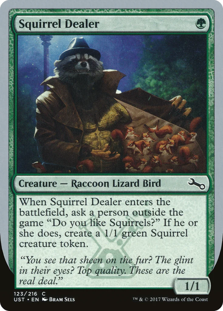 Squirrel Dealer · Unstable
