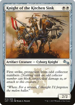 Knight of the Kitchen Sink