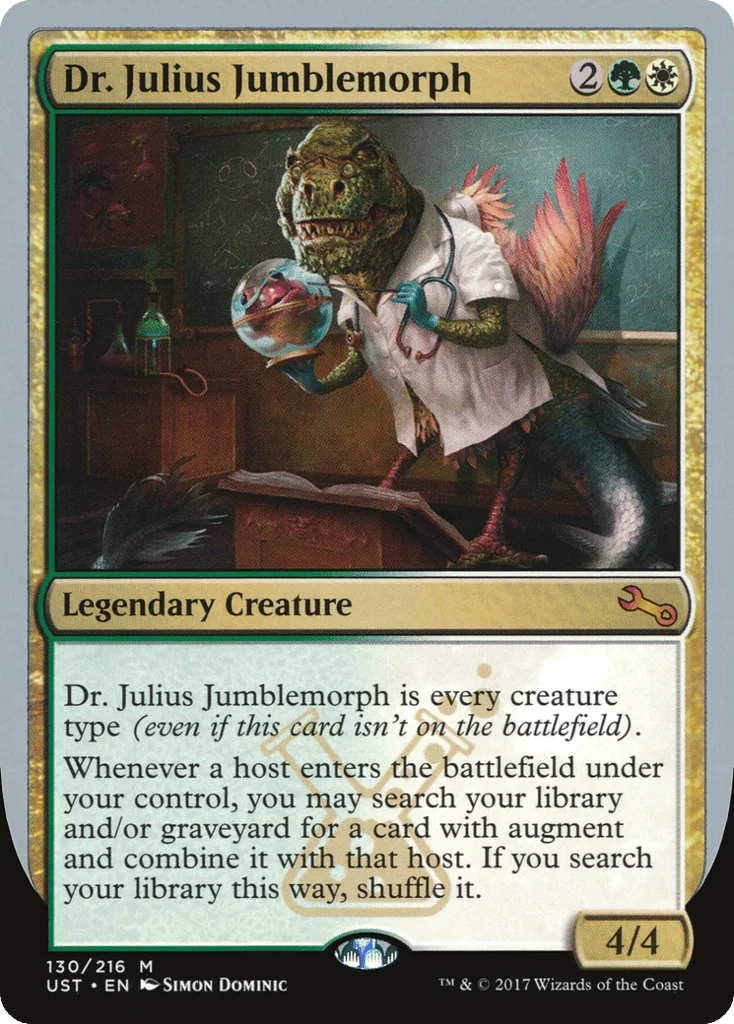 Dr. Julius Jumblemorph · Unstable