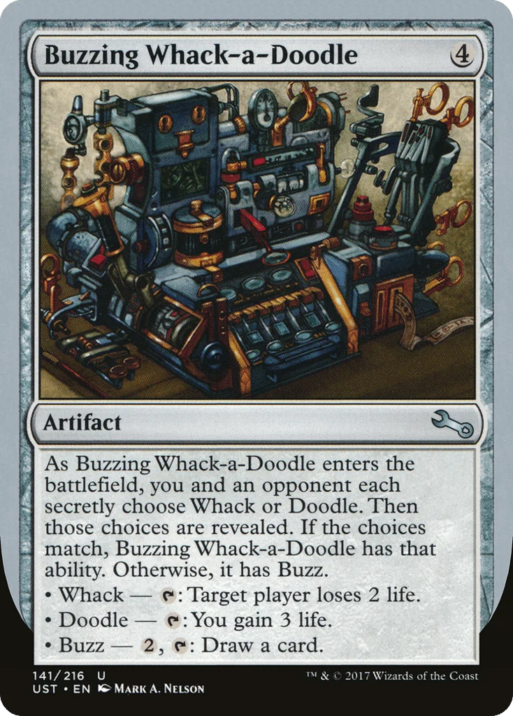 Buzzing Whack-a-Doodle · Unstable