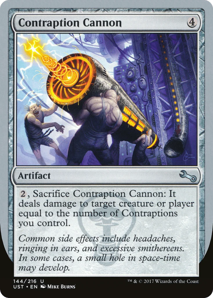 Contraption Cannon · Unstable