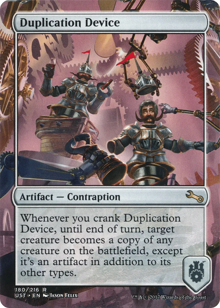 Duplication Device · Unstable