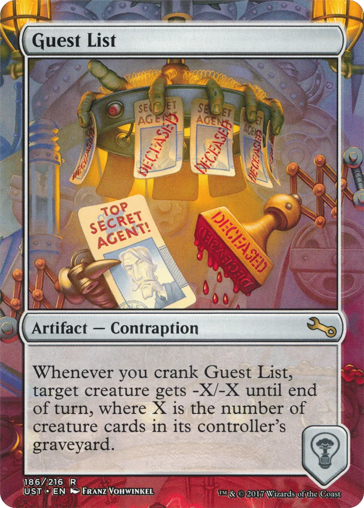 Guest List · Unstable