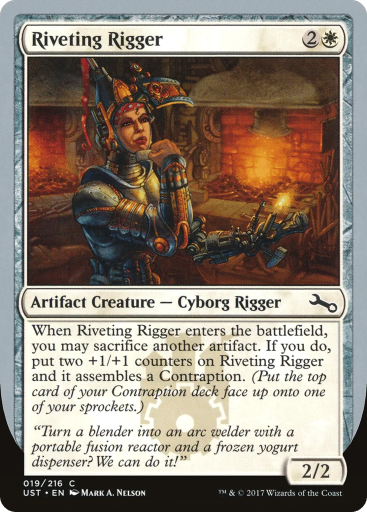Riveting Rigger · Unstable