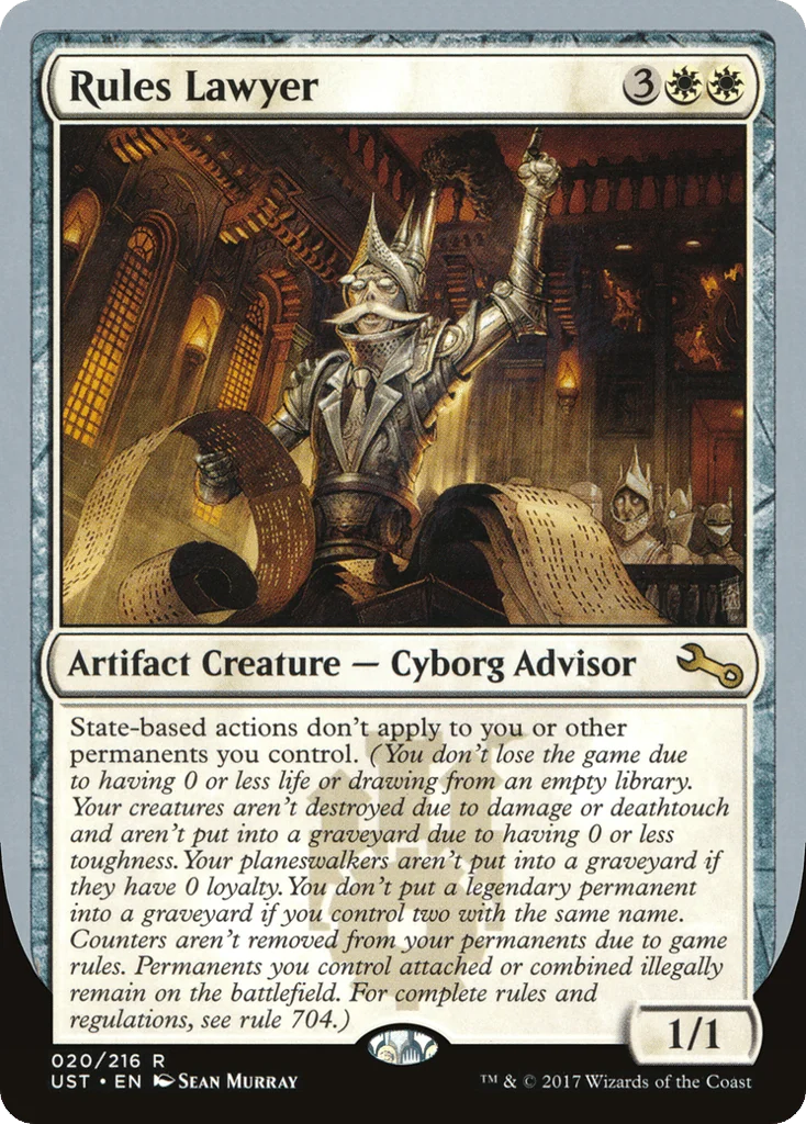 Rules Lawyer · Unstable