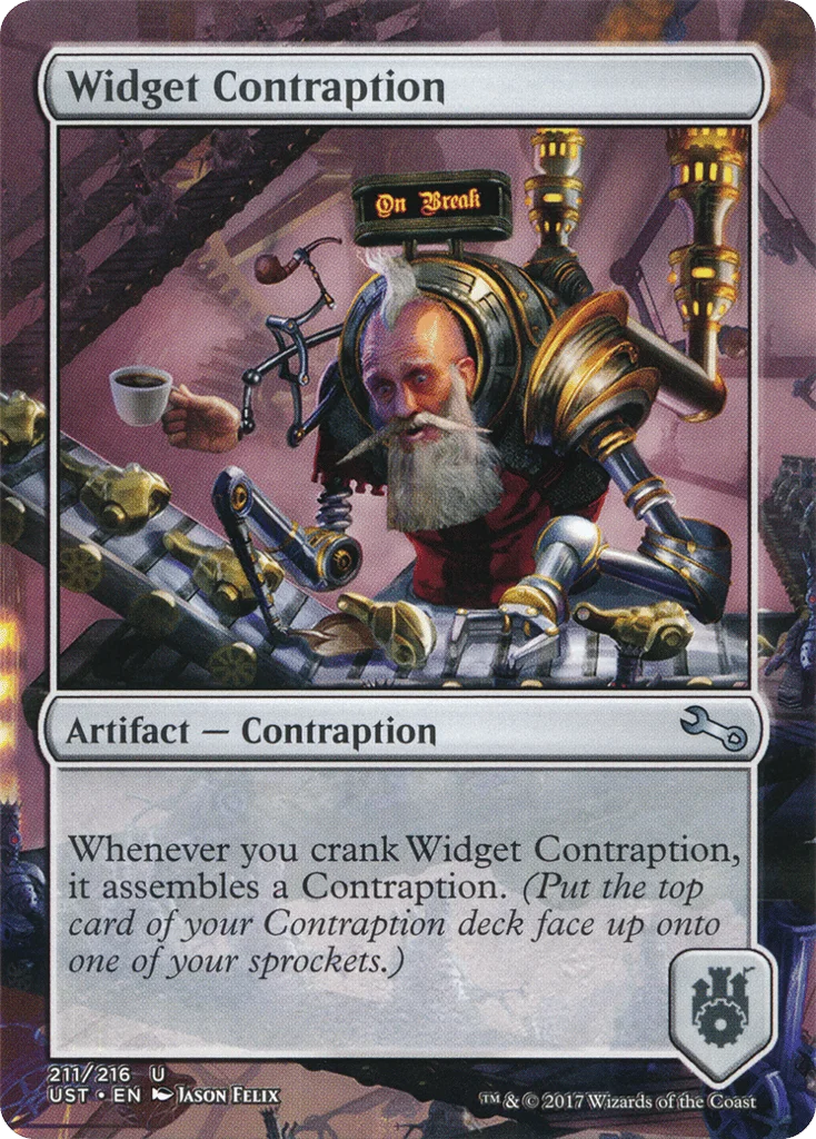 Widget Contraption · Unstable