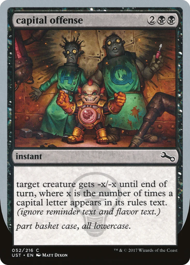 capital offense · Unstable