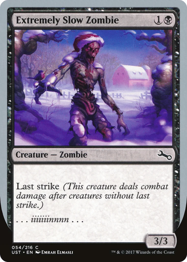 Extremely Slow Zombie · Unstable