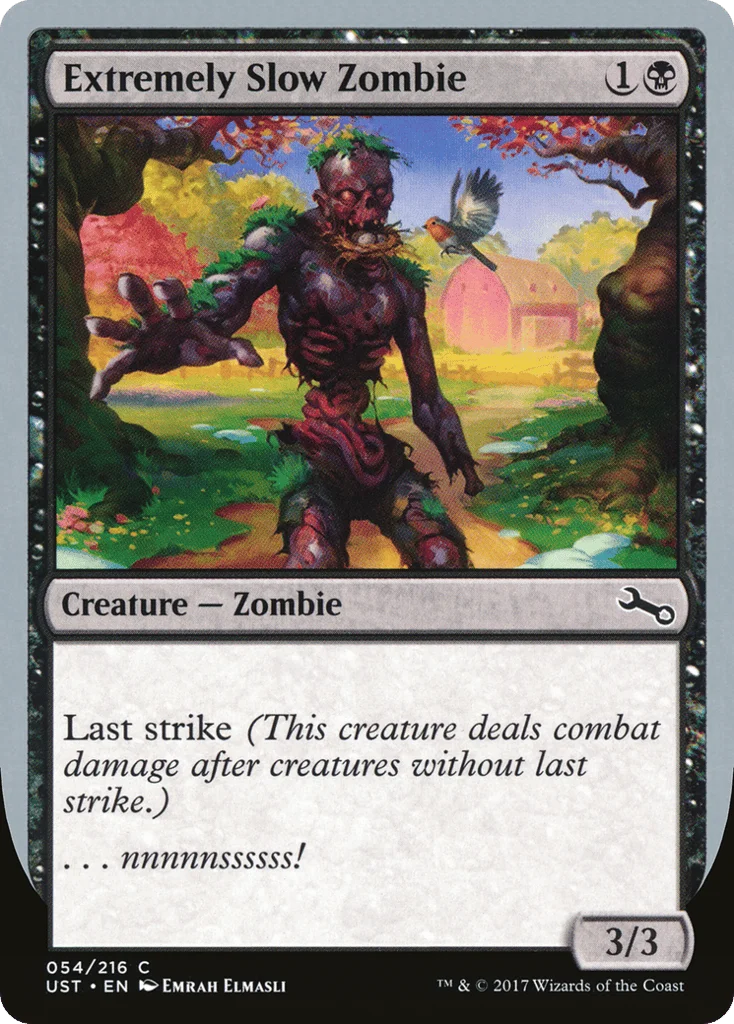 Extremely Slow Zombie · Unstable