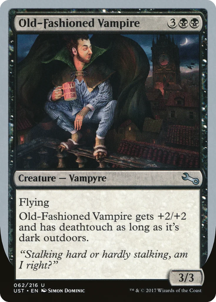 Old-Fashioned Vampire · Unstable