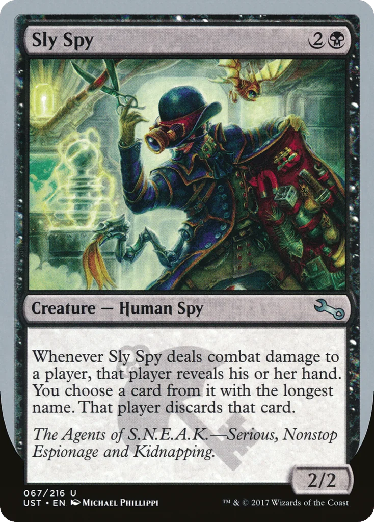 Sly Spy · Unstable