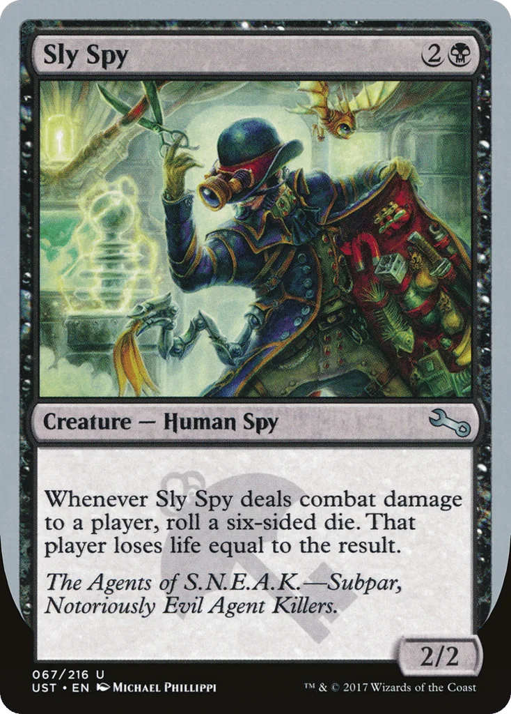Sly Spy · Unstable